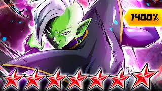 Dragon Ball Legends ZENKAI 7 1400 14 STAR RED ZAMASU DID SOMETHING I COULD NOT BELIEVE [upl. by Lectra295]