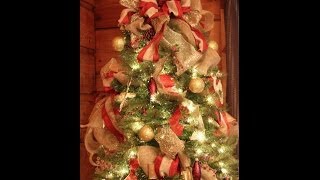 How to Decorate a wonderful Christmas tree Very easy DIY [upl. by Fabri904]