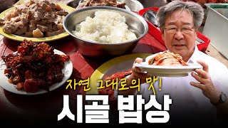 자연 그대로의 맛 통으로 생으로 거친 것이 좋다 시골 밥상  KBS 151203 방송 [upl. by Hgieloj238]