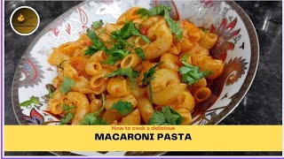 Macaroni Pasta Recipe  Pasta Recipe  How To Cook Macaroni Pasta  Kitchen Delicious [upl. by Viguerie]