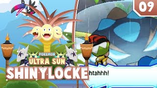 GIANT SPIDER AHHHHH Pokemon Ultra Sun and Moon ShinyLocke Lets Play w aDrive Ep 9 [upl. by Marder121]