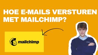 Hoe email versturen via Mailchimp [upl. by Caye]