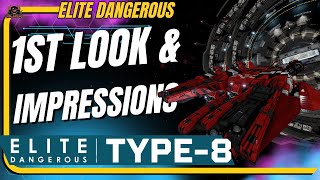 Lakon Type 8 The Ultimate Freight Experience in Elite Dangerous [upl. by Cristoforo]