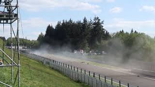 BIG CRASH  Spa 6h WEC [upl. by Winchell]