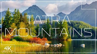 Discover the Tatra Mountains ⛰️ Beautiful European nature in 4K [upl. by Kaule]