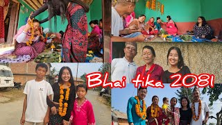 Bhai Dooj vlog in Nepal Missing roshan dai [upl. by Ahsanat223]