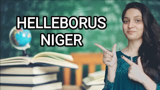 HELLEBORUS NIGER HOMOEOPATHIC MEDICINEEXPLAINED WITH ALLEN KEYNOTES DRDEEKSHA [upl. by Ahtiek]