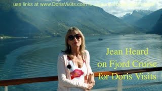 Cruise the Fjords mountains and port stops by Jean for Doris Visits [upl. by Akli]