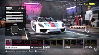 Porsche 918 Spyder 46 887ps Nfs Heat optiktuning [upl. by Jennee]