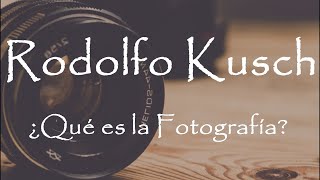 Rodolfo Kusch 📸 Filosofía  EL SECRETO de la FOTOGRAFIA  RELATOS en la AMERICA PROFUNDA  Narrativa [upl. by Arlin]