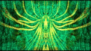 DMT Trip Simulation in a forest NEW VISUALS [upl. by Nylaf]