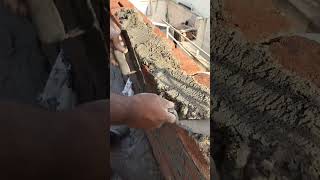 How to Brick Joint construction brickwork house bilding home ytshorts youtube india [upl. by Wycoff]