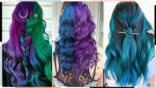 Superb Ladies Long Hair Color Ideas  Color de pelo largo [upl. by Lunn]