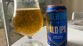 REVIEWING BREWDOG ALDI IPA [upl. by Rolo735]