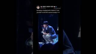 Doh Kyungsoo singing Love Yourself 🤩 by Justin Bieber kyungsoo dohkyungsoo exo [upl. by Goldshell171]