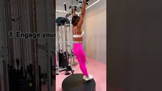 3 things to remember doing pull ups pullsups personaltrainer fitnesspage [upl. by Mayfield729]