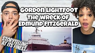 Gordon Lightfoot  The Wreck Of Edmund Fitzgerald  FIRST TIME HEARING REACTION [upl. by Katzir]