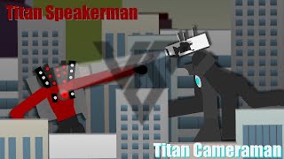 Titan Speakerman vs Titan Cameraman Short Trailer  Animation [upl. by Ileane]