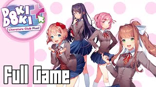 Doki Doki Literature Club Plus Full Game No Commentary [upl. by Ahsoyem]