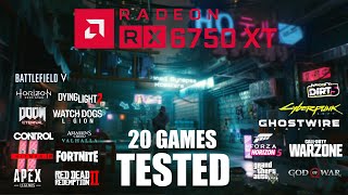 RX 6750 XT in 2022  I512400  1080p  1440p  4K 20 Games Tested [upl. by Calvano458]