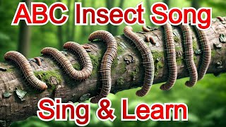 Fun ABC Insect Song for Kids  Learn amp Sing Along [upl. by Neras]