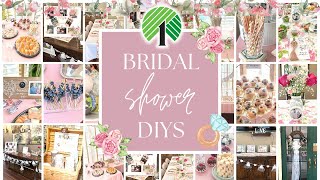 💍Easy amp Classy DIY Bridal Shower Decorations l Dollar Tree Bridal Shower Ideas l Bridal Shower DIYS [upl. by Ailime]