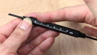 How to remove and adjust a watch strap Using a spring bar tool [upl. by Ivett]