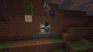 Minecraft manhunt but Flowers drop OP items [upl. by Eenahpets]