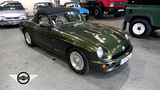 1996 MG RV8  MATHEWSONS CLASSIC CARS  AUCTION 16 17 amp 18 OCTOBER 2024 [upl. by Pauli]