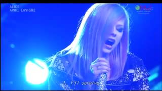 Avril Lavigne  Alice Live [upl. by Normy846]