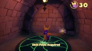 Spyro Reignited Secret Room in Dream Weavers Skill Point [upl. by Hassadah]