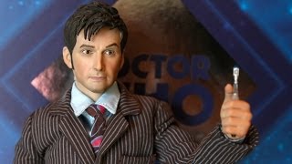 10th Doctor Big Chief Studio Doctor Who figure review [upl. by Ace365]