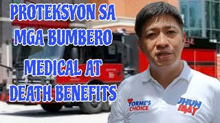 COLROSALINO IBAY ISINUSULONG ANG INSURANCE PARA SA MGA BUMBERO BANAT [upl. by Halullat]