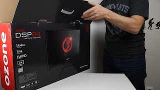 MONITOR GAMER OZONE DSP24 144Hz 1ms FHD 24  Melhor Monitor Custo Beneficio [upl. by Zetniuq]