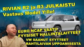 Rivian R2 ja R3 julkaistu Porschea syytetään rahtilaivan uopoamisesta [upl. by Jolie388]