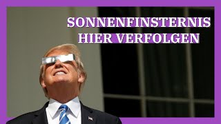 Totale Sonnenfinsternis 2024 Wo sie zu sehen ist [upl. by Irrot]