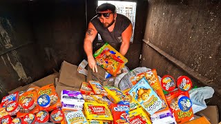 Dumpster Diving For FREE FOOD This Dumpster Had The Goods [upl. by Ot]