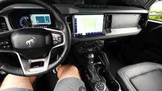 2024 Ford Bronco  Controls [upl. by Airdni]