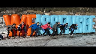 Alternative Elfstedentocht 2024 am Weißensee [upl. by Ahsirahc]