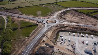 St Austell To A30 Link Road Construction Update May 2023 [upl. by Accire12]