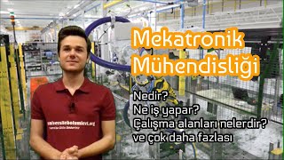 MEKATRONİK MÜHENDİSLİĞİ NE İŞ YAPAR [upl. by Dudden]