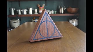 Making a Deathly Hallows Jewelry Box  Using a Planer Sled [upl. by Loris]