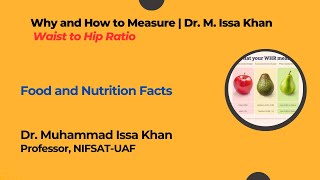 Why amp How to Measure Waist to Hip Ratio WHR  Dr M Issa Khan [upl. by Eldorado]