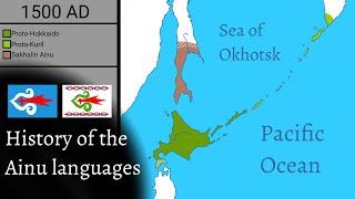 History of the Ainu languages Timeline [upl. by Korff]