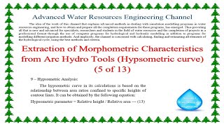 Extraction of Morphometric Characteristics from Arc Hydro Tools Hypsometric curve 5 of 13 [upl. by Shriner]