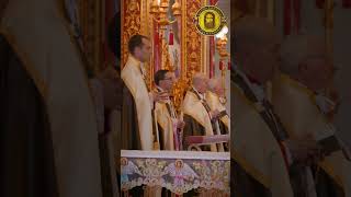 Palmarian Catholic Bishops sing a hymn to the Most Blessed Trinity [upl. by Audie590]