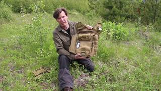 Pathfinder Trail Pro Adventure bag view by www bushcraftcanada com [upl. by Terza732]