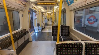 Metropolitan line full journey Uxbridge to Aldgate all stations 27072022 [upl. by Finnigan]