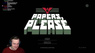 Insym Plays Papers Please  Livestream from 1422024 [upl. by Lenard]