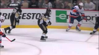 Sidney Crosby Goal Pittsburgh Penguins vs New York Islanders May 9th 2013 [upl. by Meean]